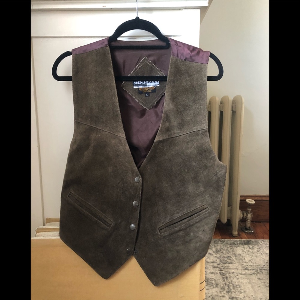 Vintage Suede Men’s Vest